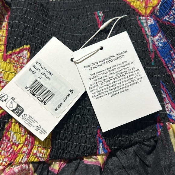 NEW Ganni 2-Way Cropped Strap Top - Picture 5 of 5